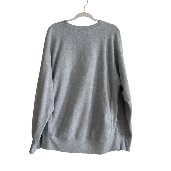 Vintage Wyoming Cowboys MV Sports Gray Crew Neck Sweatshirt Sz Large Collegiate - Picture 2 of 16